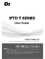 Предварительный просмотр 1 страницы D3 IFTD T SERIES User Manual