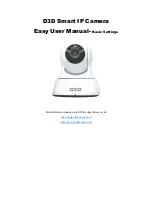 Preview for 1 page of D3D Smart IP Camera Easy User Manual- Basic Settings