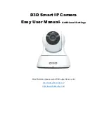 Предварительный просмотр 6 страницы D3D Smart IP Camera Easy User Manual- Basic Settings