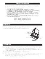 Предварительный просмотр 2 страницы Da-Lite ADV DLX 120D Instruction Book