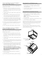 Preview for 3 page of Da-Lite Advantage Manual With CSR Instructions Manual