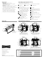 Предварительный просмотр 2 страницы Da-Lite Boardroom ElEctrol Specifications