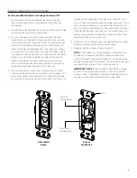 Предварительный просмотр 13 страницы Da-Lite Cosmopolitan Electrol Instruction Book