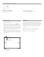 Preview for 3 page of Da-Lite Da-Snap Wrap Around Screen Instruction Book