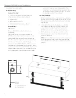 Preview for 4 page of Da-Lite Designer Da-Tab Electrol Instruction Book