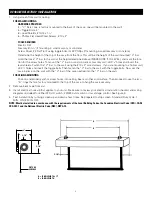 Preview for 4 page of Da-Lite Designer Electrol Instruction Book