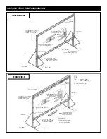 Preview for 3 page of Da-Lite Fast-Fold truss Frame Instruction Book