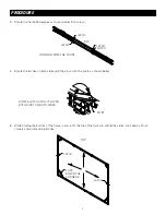 Предварительный просмотр 10 страницы Da-Lite Fast-Fold Assembly Instructions Manual