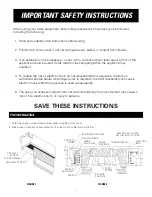 Preview for 2 page of Da-Lite HORIZON ELECTROL Instruction Book