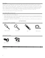 Preview for 2 page of Da-Lite IDEA Screen Instruction Manual