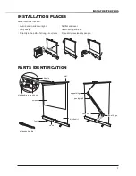 Preview for 3 page of Da-Lite INSTA-THEATER PLUS Operation Manual