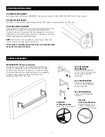 Preview for 3 page of Da-Lite Model B Operating Instructions