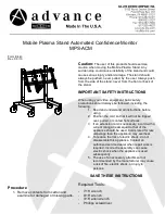 Da-Lite MPS-ACM Instructions предпросмотр