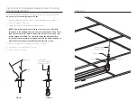 Предварительный просмотр 2 страницы Da-Lite T-Bar Clip Assembly Instructions