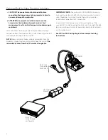 Предварительный просмотр 8 страницы Da-Lite TENSIONED CONTOUR ELECTROL Instruction Book