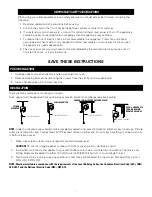 Preview for 2 page of Da-Lite Tensioned Cosmopolitan electrol Instruction Book