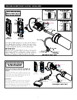 Предварительный просмотр 4 страницы Da-Lite Tensioned Cosmopolitan electrol Instruction Book