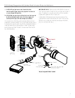 Preview for 5 page of Da-Lite Tensioned Cosmopolitan Electrol Instruction Book