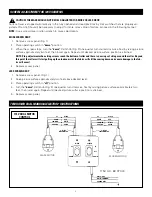 Предварительный просмотр 4 страницы Da-Lite TENSIONED DUAL MASKING ELECTROL Instruction Book