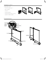 Preview for 3 page of Da-Lite Theater-lite Instruction Book