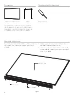 Preview for 2 page of Da-Lite Whiteboard Mount Instruction Book