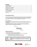 Preview for 2 page of DAAB DB317 User Manual