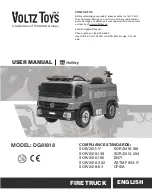 DAAN Groups VOLTZ TOYS DG81818 User Manual preview