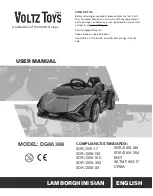 Daan Tech VOLTZ TOYS DG86388 User Manual preview