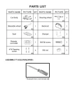 Preview for 4 page of Daan Tech VOLTZ TOYS GTS1166 User Manual