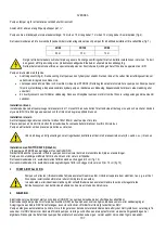 Предварительный просмотр 109 страницы DAB PUMPS DTRON3 35/120 Instruction For Installation And Maintenance