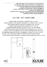 DAB PUMPS S4 Instruction For Installation And Maintenance предпросмотр