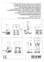 DAB 2 EURO SET Instruction For Installation And Maintenance предпросмотр