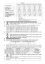 Preview for 153 page of DAB ACTIVE DRIVER M/M 1.1 Instruction For Installation And Maintenance