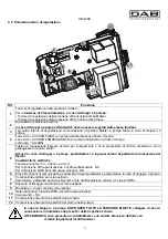 Preview for 9 page of DAB ACTIVE JI 62 Instruction For Installation And Maintenance