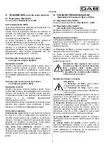 Предварительный просмотр 12 страницы DAB ACTIVE JI 62 Instruction For Installation And Maintenance