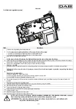 Preview for 33 page of DAB ACTIVE JI 62 Instruction For Installation And Maintenance