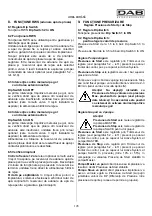 Предварительный просмотр 132 страницы DAB ACTIVE JI 62 Instruction For Installation And Maintenance