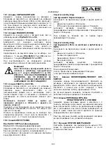 Предварительный просмотр 146 страницы DAB ACTIVE JI 62 Instruction For Installation And Maintenance