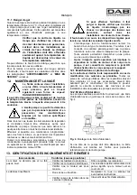 Предварительный просмотр 14 страницы DAB CM-G Instruction For Installation And Maintenance