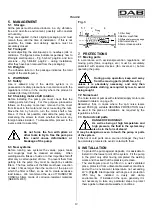 Предварительный просмотр 17 страницы DAB CM-G Instruction For Installation And Maintenance