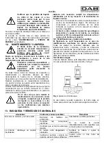 Предварительный просмотр 34 страницы DAB CM-G Instruction For Installation And Maintenance