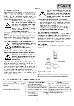 Предварительный просмотр 39 страницы DAB CM-G Instruction For Installation And Maintenance