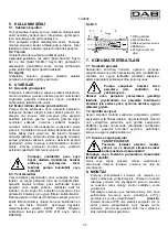 Предварительный просмотр 47 страницы DAB CM-G Instruction For Installation And Maintenance