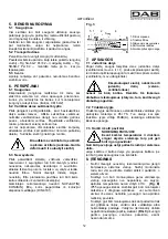 Предварительный просмотр 57 страницы DAB CM-G Instruction For Installation And Maintenance