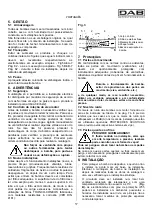 Предварительный просмотр 62 страницы DAB CM-G Instruction For Installation And Maintenance