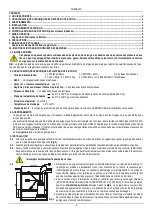 Предварительный просмотр 2 страницы DAB DRENAG 1000 Instruction For Installation And Maintenance