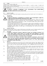 Preview for 70 page of DAB DRENAG 1400 Series Instruction For Installation And Maintenance