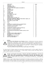 Preview for 101 page of DAB DRENAG 1400 Series Instruction For Installation And Maintenance