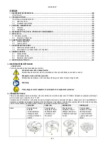 Предварительный просмотр 136 страницы DAB DRENAG FX Instruction For Installation And Maintenance