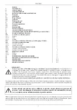 Preview for 3 page of DAB DRENAG Instruction For Installation And Maintenance